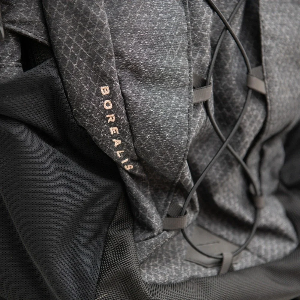 The North Face Borealis Backpack Black Grey FlexVent Padded Laptop Bag GorpCore